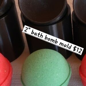 Black Bath Bomb Mold